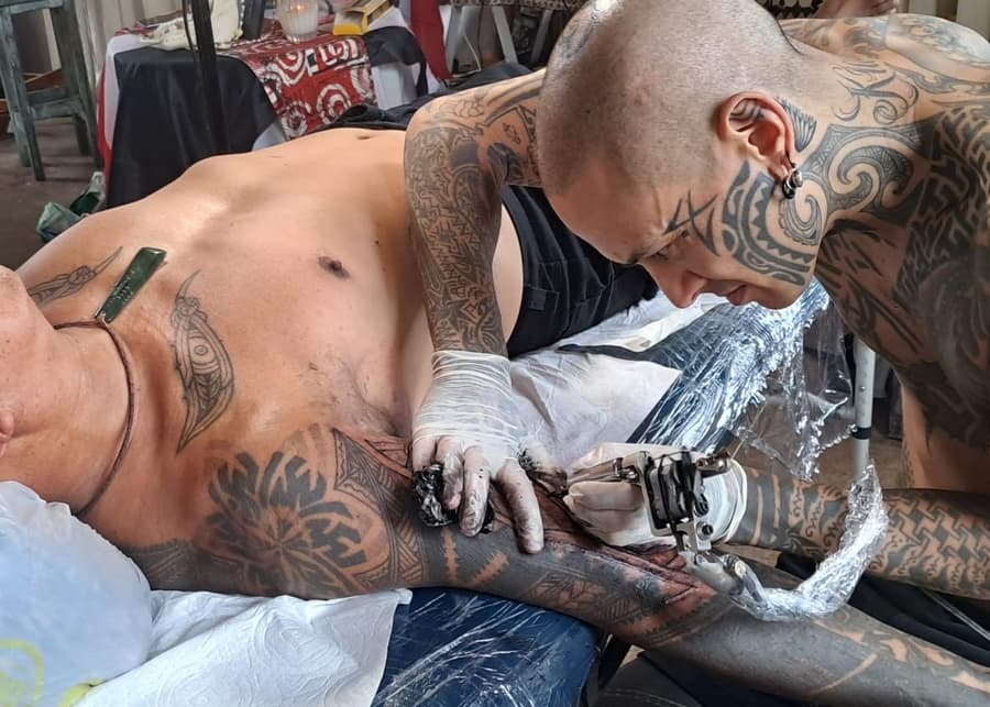Calen Paris at work