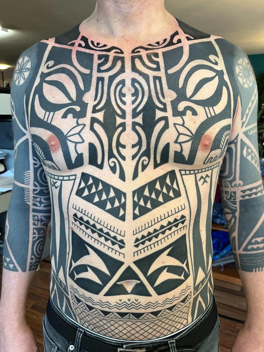 Full Torso Polynesian