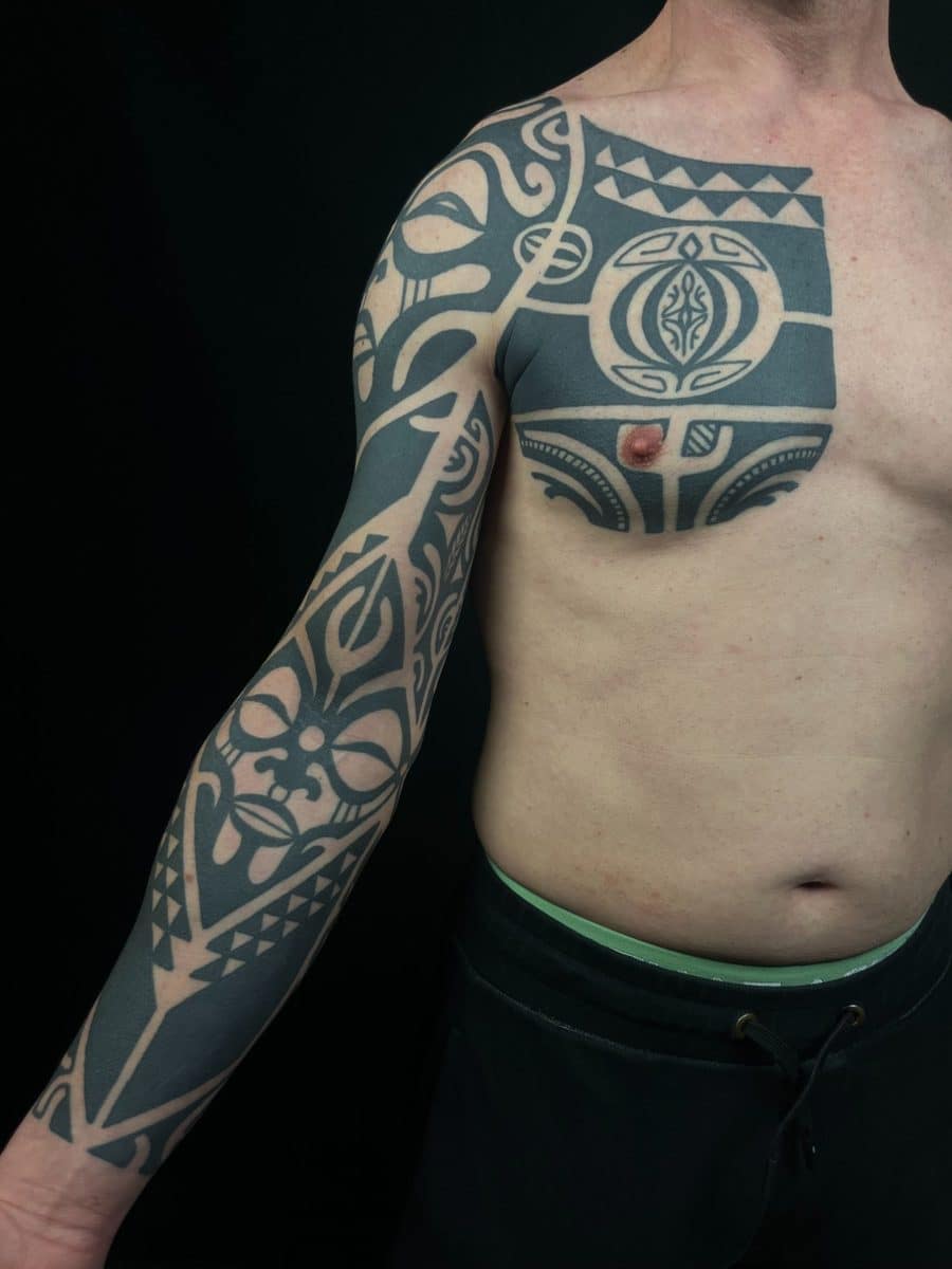 Marquesan Arm & Chest