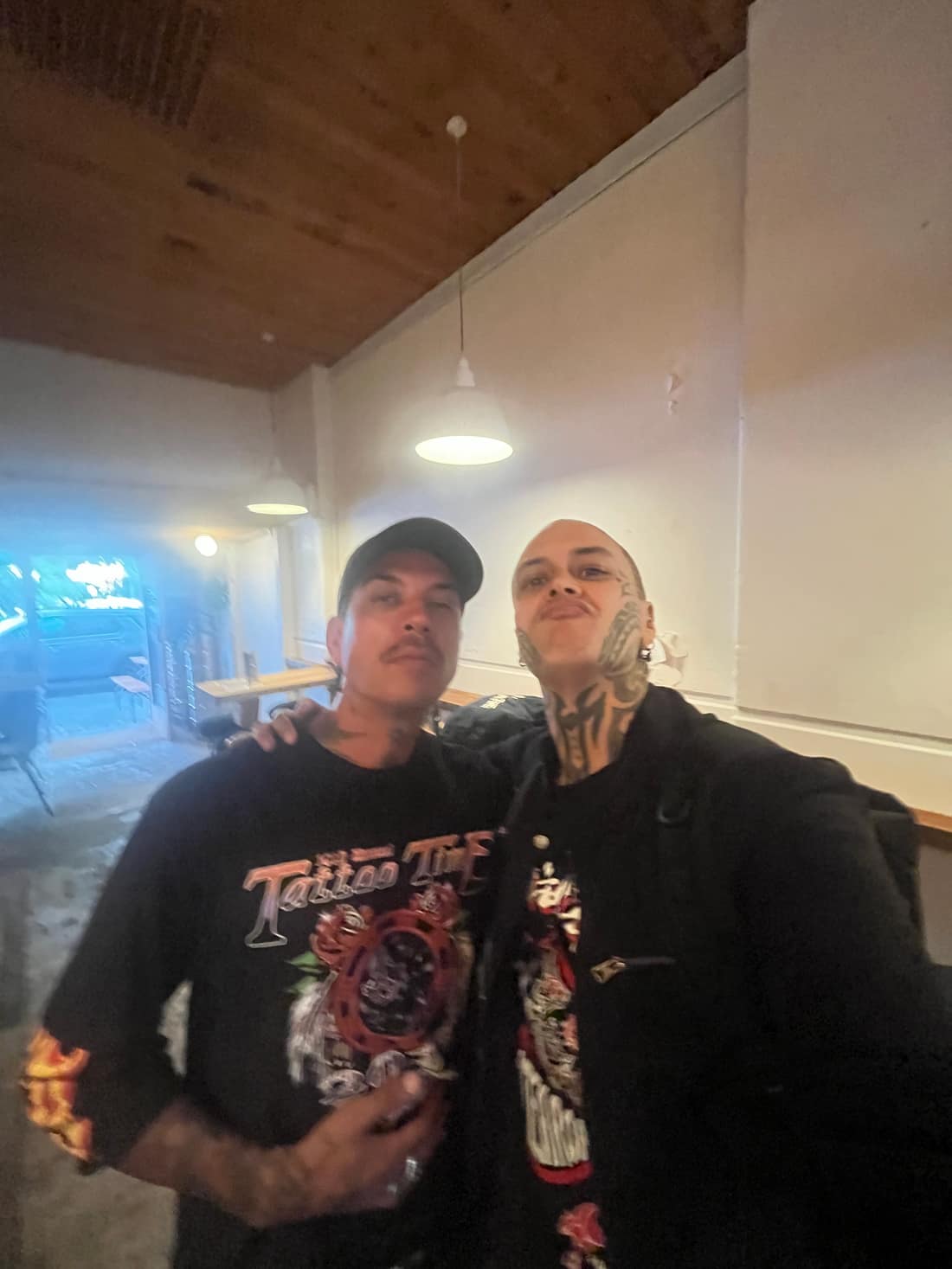 Calen with Spider Sinclair